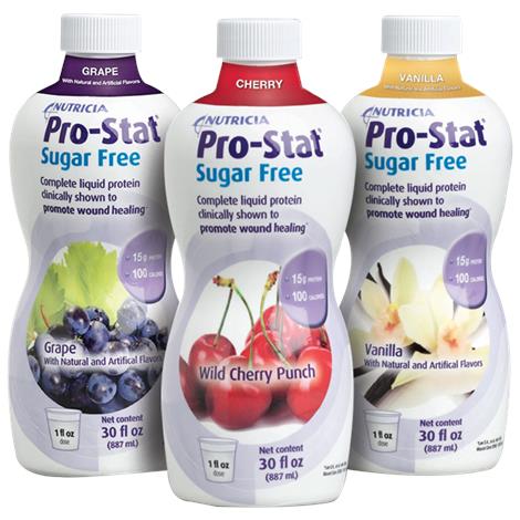 Medical Pro-Stat Sugar Free Ready-To-Drink ,Wild Cherry Punch,30oz (887ml),Bottle,6/Pack,10064
