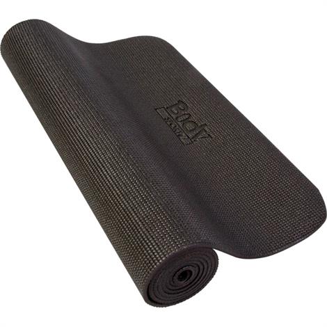 Body Sport Yoga Fitness Mat,Black - 1/8",Each,BDSYM18BLK
