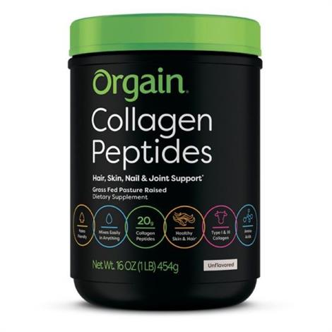 Orgain Collagen Peptides Dietary ,Unflavored,Each,5560070
