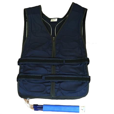 Polar Cool Flow Adjustable Cooling Vest,XX-Large/XXX-Large,Blue,Each,CFAUS