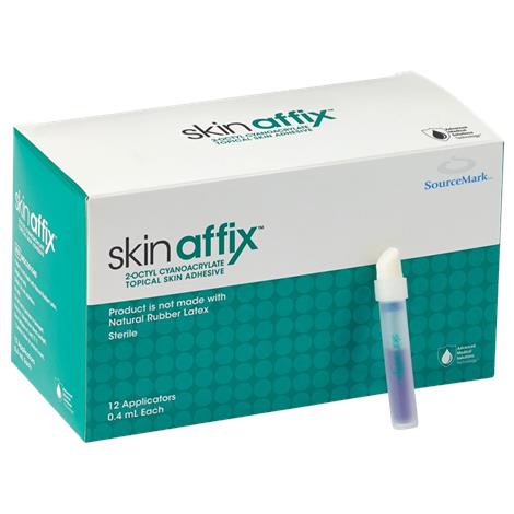 Medline Skin Affix Topical Skin Adhesive Applicator,Size: 0.4mL,Each,MSC091040H