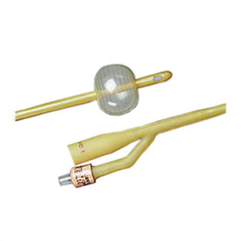 Bard Bardex Lubricath 2-Way Foley Catheter - 5cc Balloon Capacity,14FR,6/Pack,0165L14