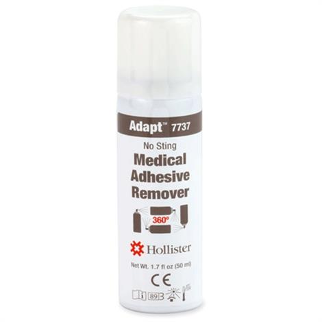 Hollister Adapt Medical No Sting Adhesive Remover Spray,1.7oz (50mL) 360 Degree Spray Can,Each,7737