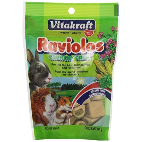 VitaKraft Raviolos Crunchy Treat for Small Animals,5 oz,Each,20576