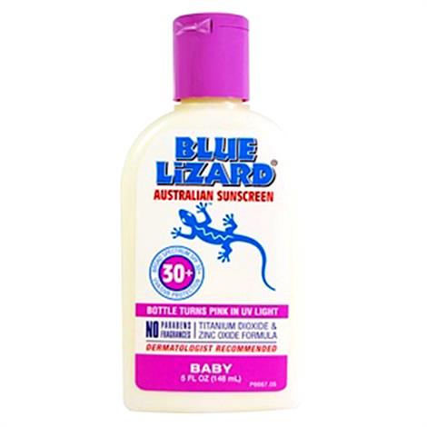 Blue Lizard Australian Sunscreen Lotion With SPF 30+,5fl.oz,Bottle,Each,F00009