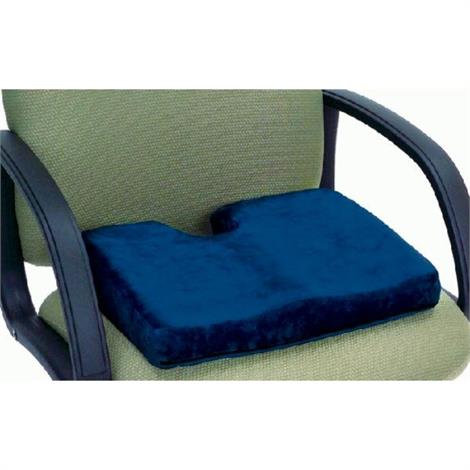 Essential Medical Memory P.F. Sculpture Comfort Seat Cushion with Cut Out,17"L x 14"W x 3"H,Each,N3010