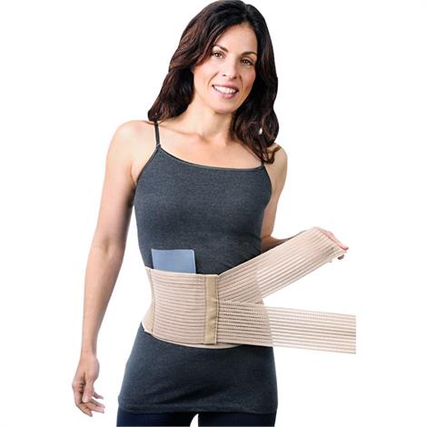 Expand-A-Band Reinforced Support Abdominal Elastic Binder 2,Large,White,Each,ABind2-45-12-W