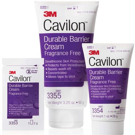 3M Cavilon Durable Barrier Cream,1oz Tube,48/Pack,3354