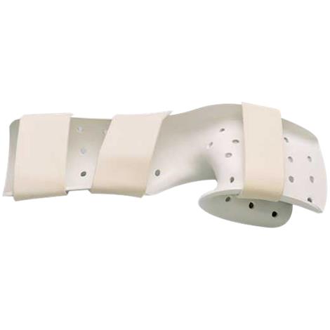 North Coast Medical Preformed Perforated Functional Position 3.2mm Hand Splint With Straps,Medium,Right,Each,NC13533
