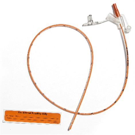 CORFLO Nasogastric/Nasointestinal Feeding Tube With ANTI-IV Connector,Diameter - 8 FR, Catheter Length - 43 Inch,10/Case,20-1438AIV2