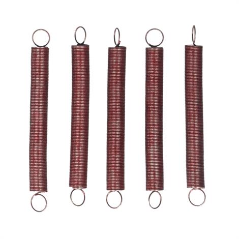 Rolyan Graded Stainless Steel Springs,Orange,1" (2.5cm),Size FF,5/Pack,A90065