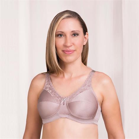 Trulife 210 Barbara Lace Accent Softcup Mastectomy Bra,0,Each,210