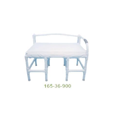 MJM International Bariatric Bath Bench,900lb Weight Capacity,Each,165-36-900