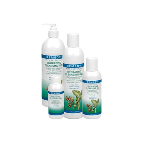 Medline Remedy Phytoplex Hydrating Shampoo and Body Wash Gel,2oz,Flip Top Bottle,96/Case,MSC092002