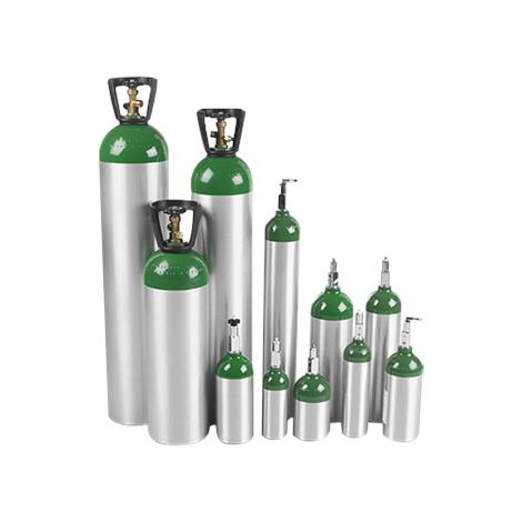 Invacare HomeFill CGA870 Toggle Valve Oxygen Cylinders,M-6,144/Pack,IRCM6870T-144