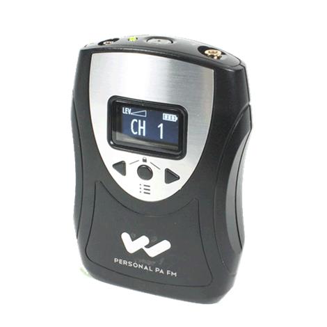 William Sound Personal PA Body Pack Transmitter,4.1"L x 2.8"W x 1.1"D (104mm x 71mm x 28mm),Each,PPA T46
