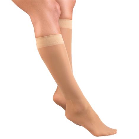 FLA Activa Sheer Therapy Women 15-20mmHg Dress Socks,Black,Medium,Pair,H2662