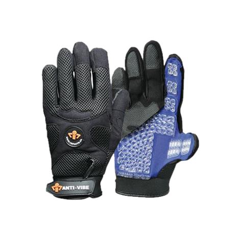 IMPACTO Anti-Vibration Mechanics Air Gloves,Large,Pair,BG408-L