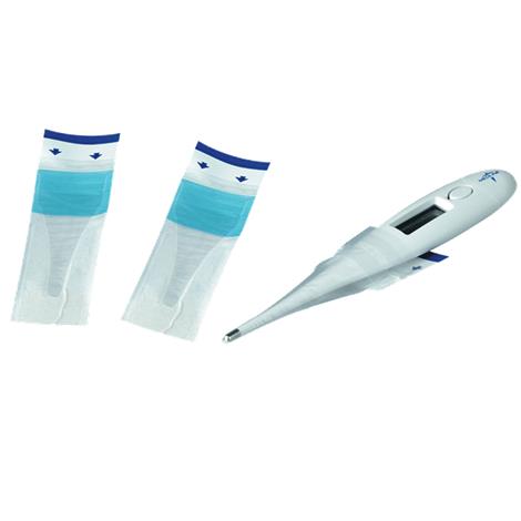 Medline Digital Oral Thermometer Sheaths,Oral Sheath,Latex-free,100/Pack,2Pk/Case,MDS9607