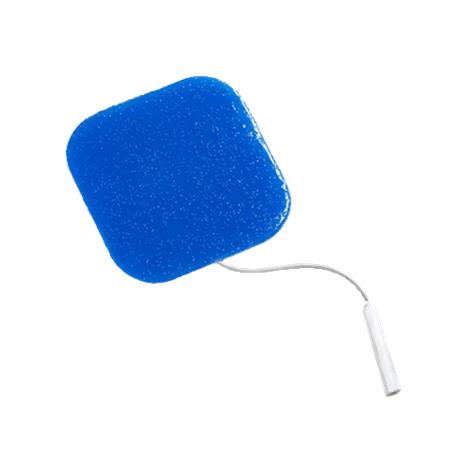 Unipatch Superior Silver Electrode With Skin Friendly Blue Gel,2" x 2" (5.1cm x 5.1cm),Square,4/Pack,EP85205