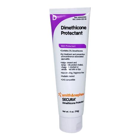 Smith & Nephew Secura Dimethicone Skin Protectant Cream,4oz,Flip-Top Tube,12/Case,59432200