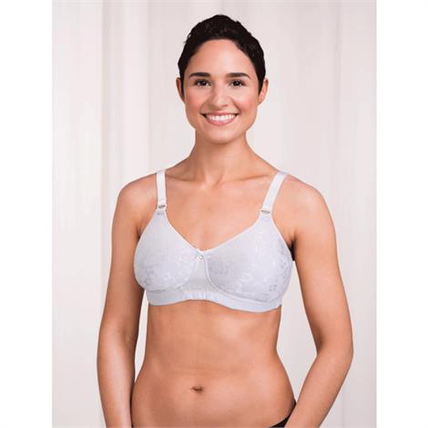 Trulife 4023 Jacqueline Lace Accent Softcup Seamless Bra,0,Each,4023