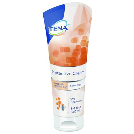 TENA Protective Cream With ,Tena Protective Cream,3.4 fl.oz,10/Case,64401