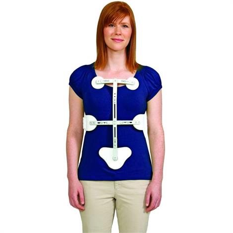 Trulife C.A.S.H Orthosis with Hinged Pectoral and Pubic Pad,Standard,76 cm / 30" Belt,Each,RSC300P-ST-1