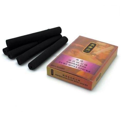 Lhasa OMS Longevity Smokeless Moxa Sticks with Hole,Longevity Smokeless Sticks,5/Packs,ROLL.LONGEV