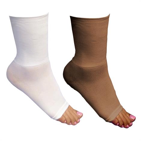 AT Surgical Athletic Pull-On Mid-Calf Ankle Compression Sleeve,X-Large,11" to 12",White,Each,38-XL-W