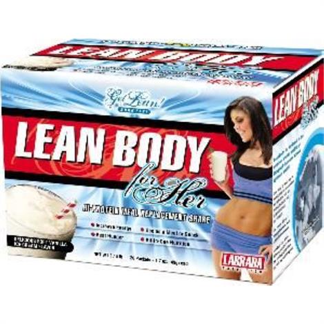 LEAN BODY FOR HER Hi- Meal Replacement Shake,CHOCOLATE,Each,790090
