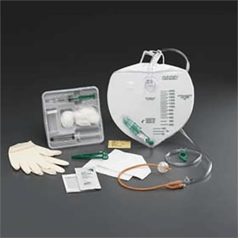 Bard Lubricath Center-Entry Drainage Bag Foley Tray wtih Tamper-Evident Seal and Anti-Reflux Device,10/Case,901116