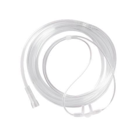 Medline Adult Oxygen Nasal Cannula With Crush Resistant Tubing,With 7ft Long Tube,50/Pack,HCS4511B