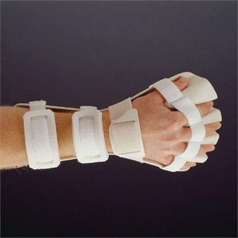 Rolyan Anti-Spasticity Ball Splint with Slot and Loop Strapping,Left - Small,Each,A419303