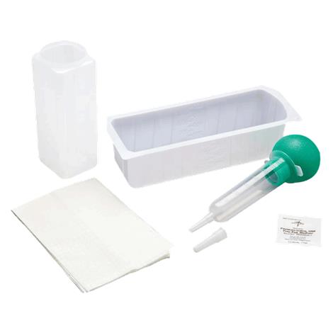 Medline Sterile Bulb Irrigation Syringe Tray,With Soft Tray and Tyvek Lidding,Sterile,50/Case,DYND20125