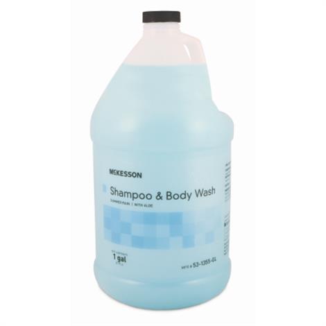 McKesson Shampoo and Body Wash,1 gal. Jug Summer Rain Scent,4/Case,53-1355-GL