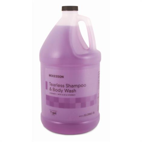 McKesson Tearless Shampoo and Body Wash,8 oz. Squeeze Bottle Lavender Scent,48/Case,53-29003-8