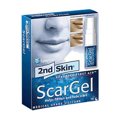 Spenco 2nd Skin Scar Gel,15gm,Pump Dispenser,Each,47-548