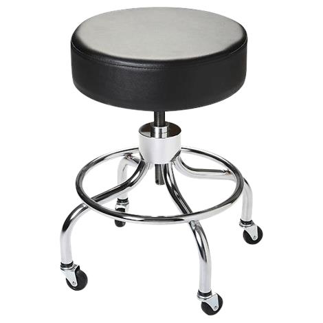 FlagHouse Adjustable Height Mobile Stool,Mobile Stool,Each,9686