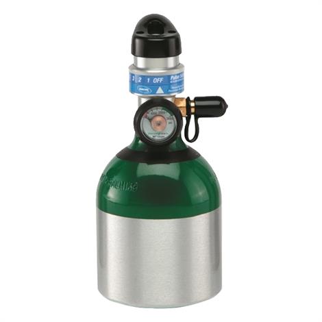 Invacare HomeFill Integrated Conserving Cylinder,ML6,Overall Height 11.1",Each,HF2PCL6