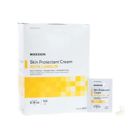McKesson Skin Protectant Unscented Cream,5gm Individual Packet,Each,4613