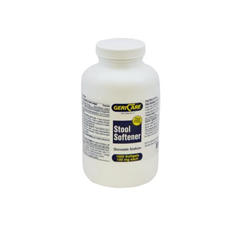 GeriCare Stool Softener Docusate Sodium,Softgel Bottle,200/Pack,401-20-GCP
