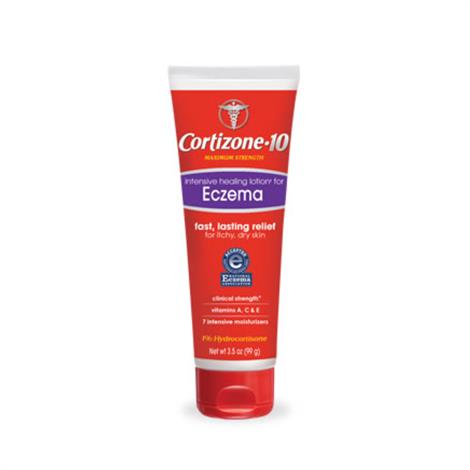 Chattem Cortizone 10 Intensive Healing Eczema Lotion,3.5 oz Tube,Each,0-41167-03318