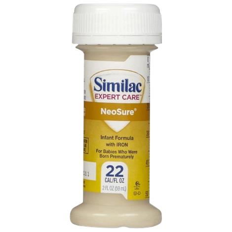 Abbott Similac NeoSure Formula With Iron,Unflavored,13.1oz (371gm),Powder Can,6/Case,57430