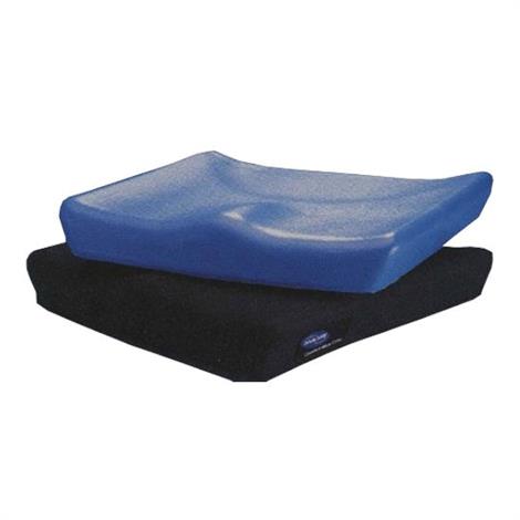 DMI Polyfoam Wheelchair Cushion, Standard, Navy, 16 x 18 x 2