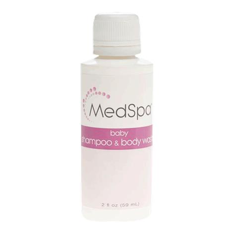 Medline MedSpa Tearless Shampoo,4oz,Flip Top Bottle,Each/Pk,12Pk/Box,MSC095020H