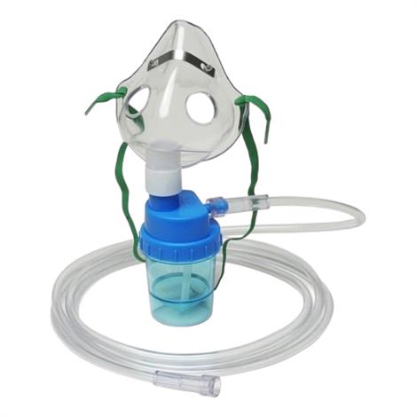 Allied Healthcare Pediatric Mask with Nebulizer,7 ft Smooth Tubing,Each,64095