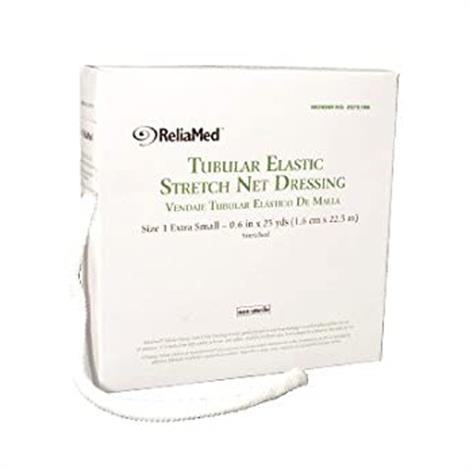 ReliaMed Tubular Elastic Stretch Net Dressing Retainer,Size 8,25yd,Medium (24" to 33"),Chest,Back,Perineum and Axilla,Each,ZG709NB