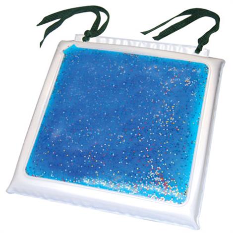 Skil-Care Pediatric Starry Night Gel-Foam Cushion With LSI Cover,14"W x 14"D x 2.5"H,Each,751194