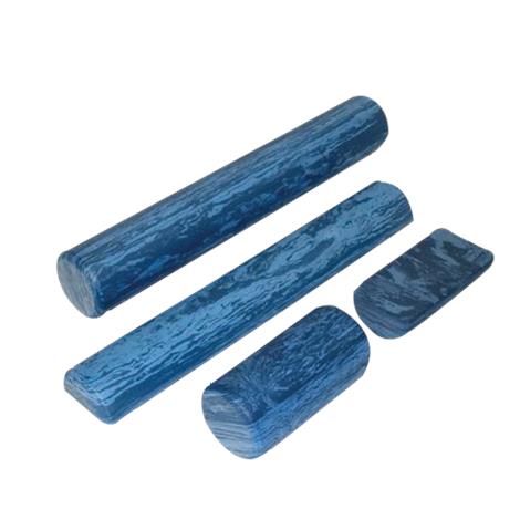 CanDo Extra Firm Blue EVA Foam Roller,6" x 36",Round,Each,#30-2200